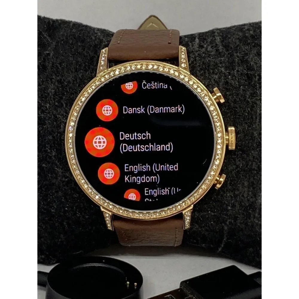 Fossil Gen 4 Authentic Digital Dial Smart Watch Custom Band FTW6015 LT300